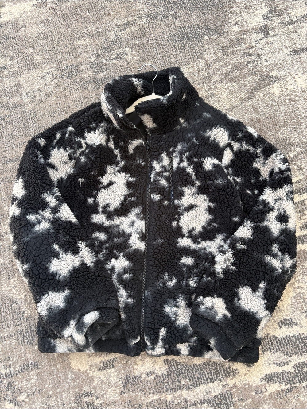 Zella Black & Cream Sherpa Jacket